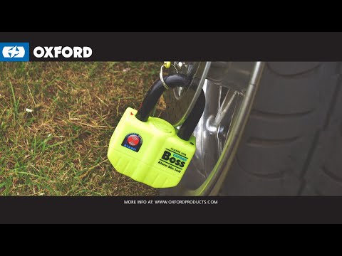 Oxford Disc Lock Alarm Boss 14mm - Yellow